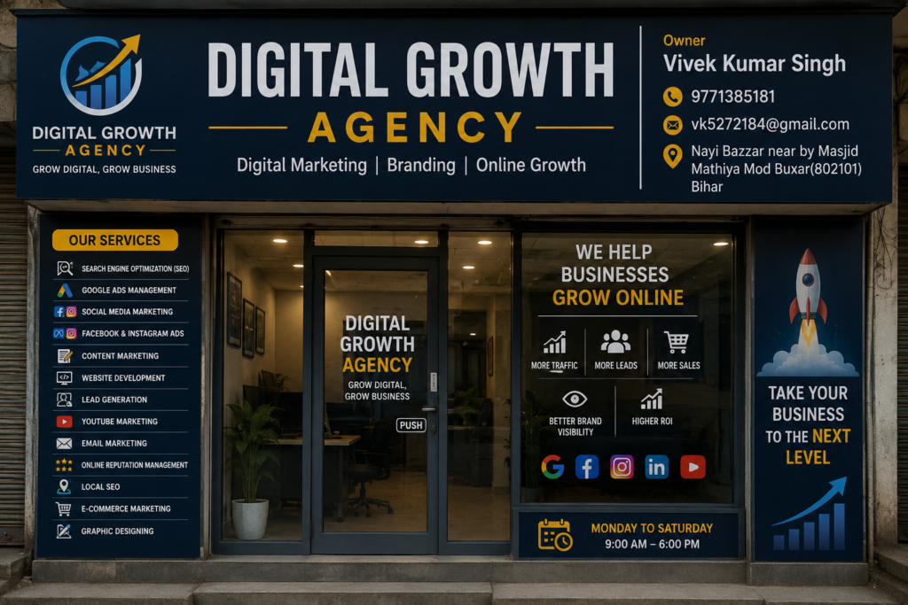 Digital Marketing Agency in Buxa(Bihar)
