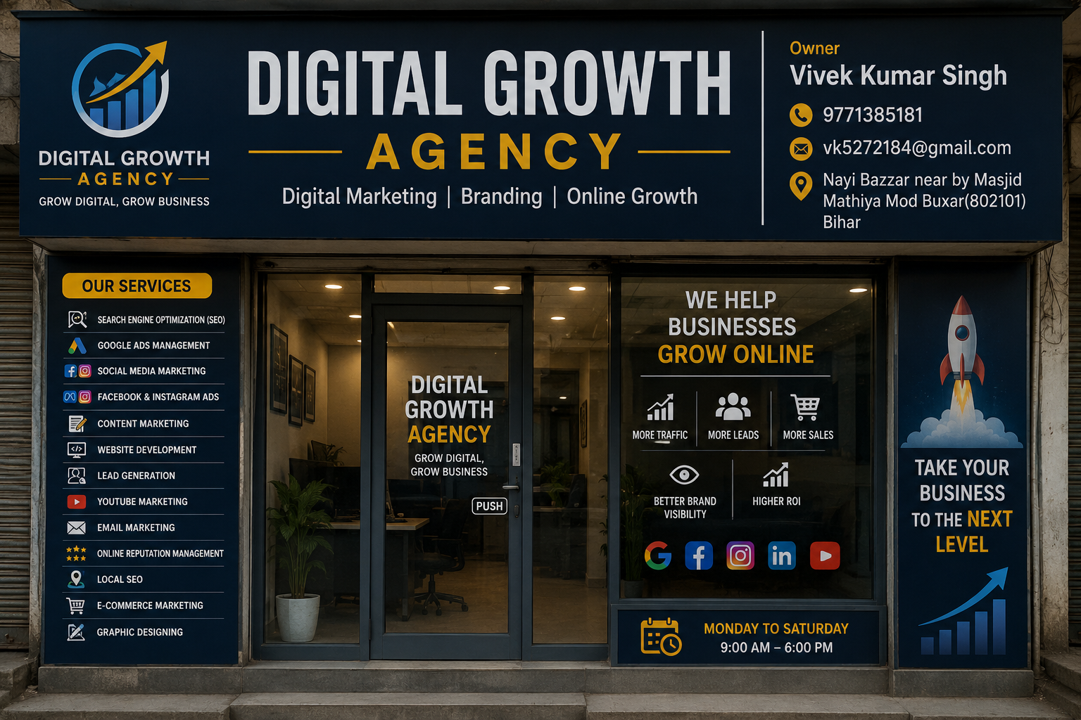 Digital Marketing Agency in Buxar | Digital Growth Agency